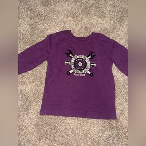 Ruum Purple Auto Club Long Sleeve Tee